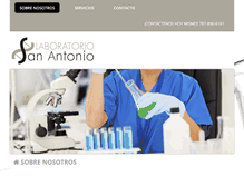 Tablet Screenshot of labsanantoniopr.com